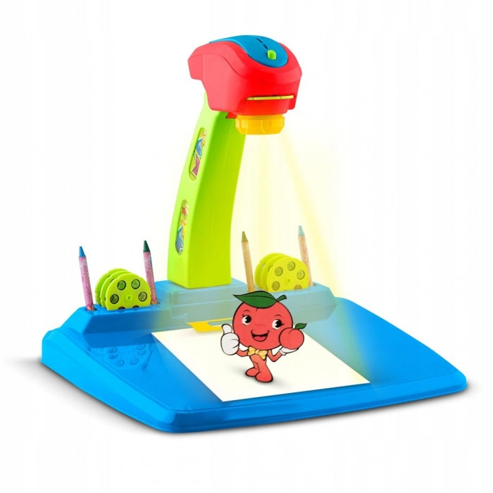 Proiector pentru desene cu accesorii incluse Ricokids 772001 - Albastru
