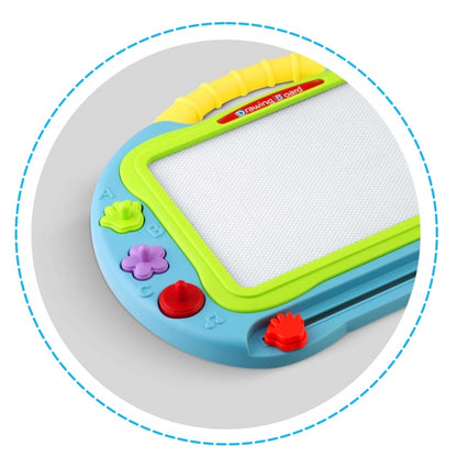 Tabla magnetica pentru desenat cu accesorii incluse Ricokids 772100 - Albastru