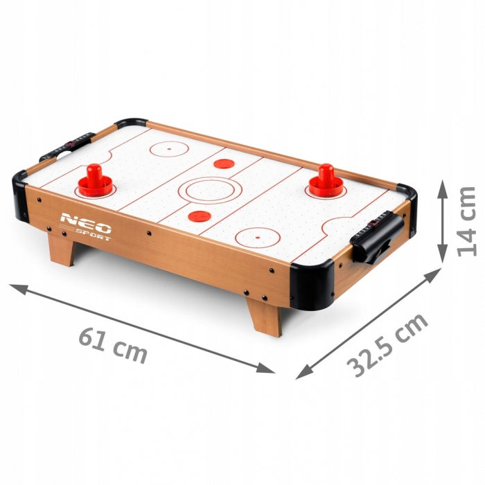 Masa de Air Hockey, 61 x 32.5 x 14 cm, Neo-Sport NS-421