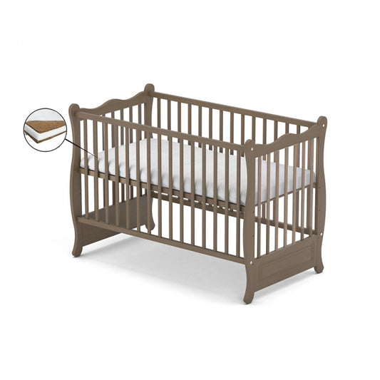 Patut fara sertar VESSANTI SOPHIE - Maro + Saltea Cocos 10 cm