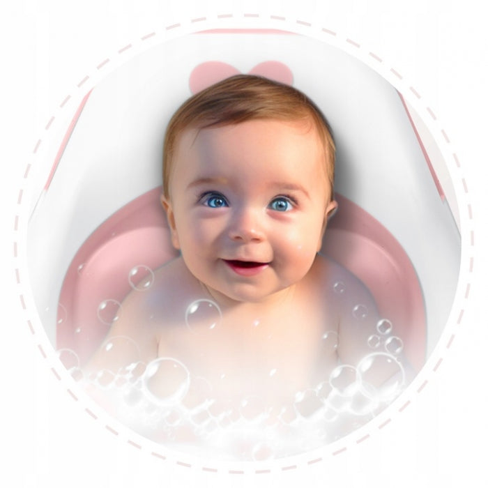 Suport cu insertii pentru cadita de baie Ricokids 728800 - Roz