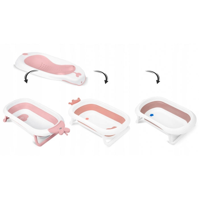 Suport cu insertii pentru cadita de baie Ricokids 728800 - Roz