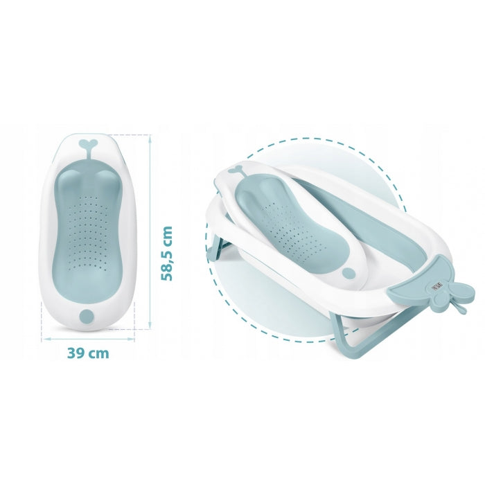 Suport cu insertii pentru cadita de baie Ricokids 728801 - Albastru