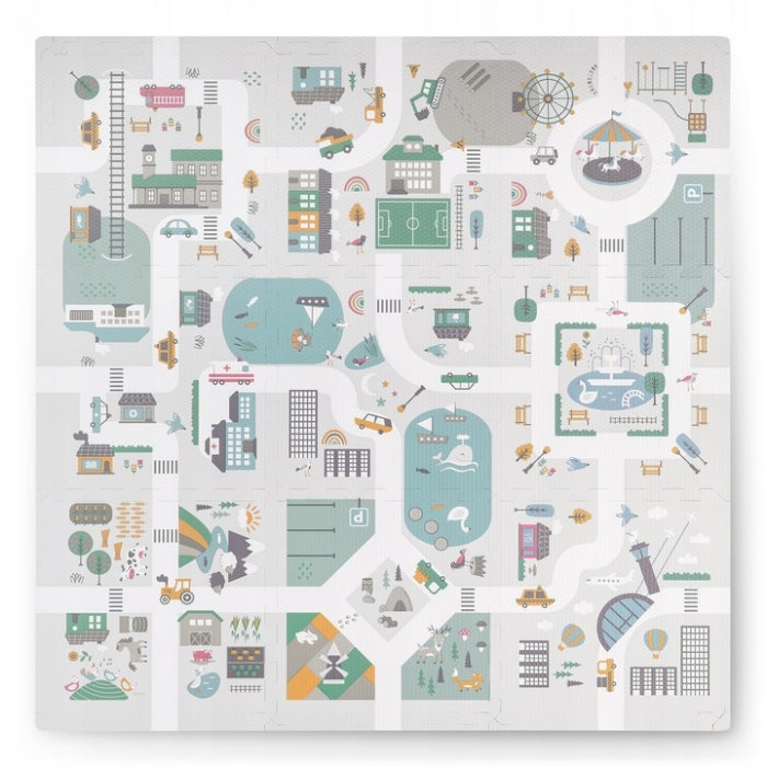 Salteluta de joaca interactiva 105 x 105 cm Nukido Town 738000