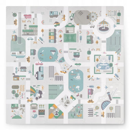 Salteluta de joaca interactiva 105 x 105 cm Nukido Town 738000