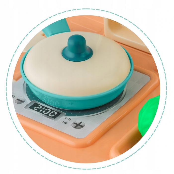 Bucatarie 3 in 1 cu accesorii incluse Ricokids 772901 - Turcoaz