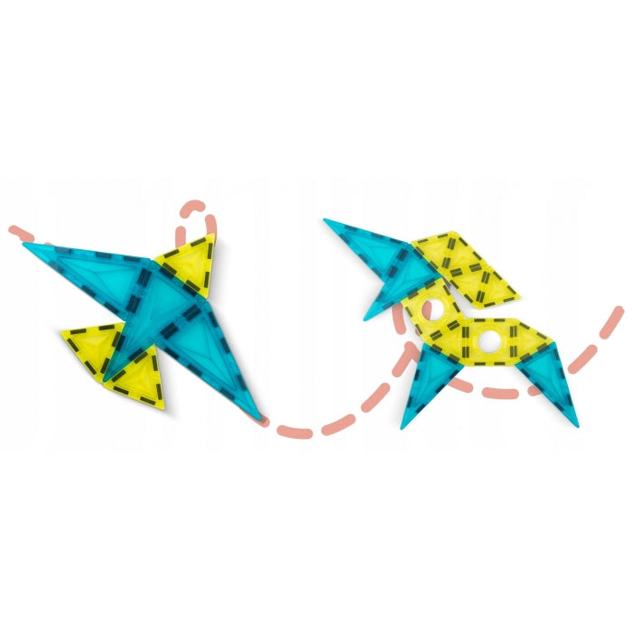 Blocuri magnetice, 98 elemente, Orasel Ricokids RK-768