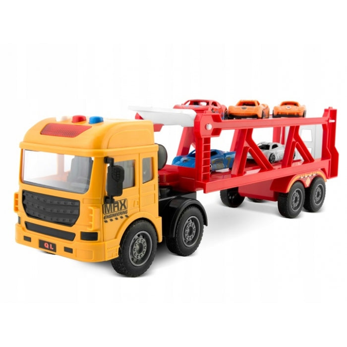 Camion de remorcare cu 5 masinute Ricokids RK-760