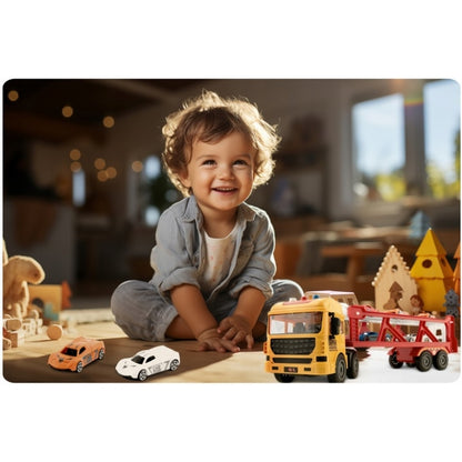 Camion de remorcare cu 5 masinute Ricokids RK-760