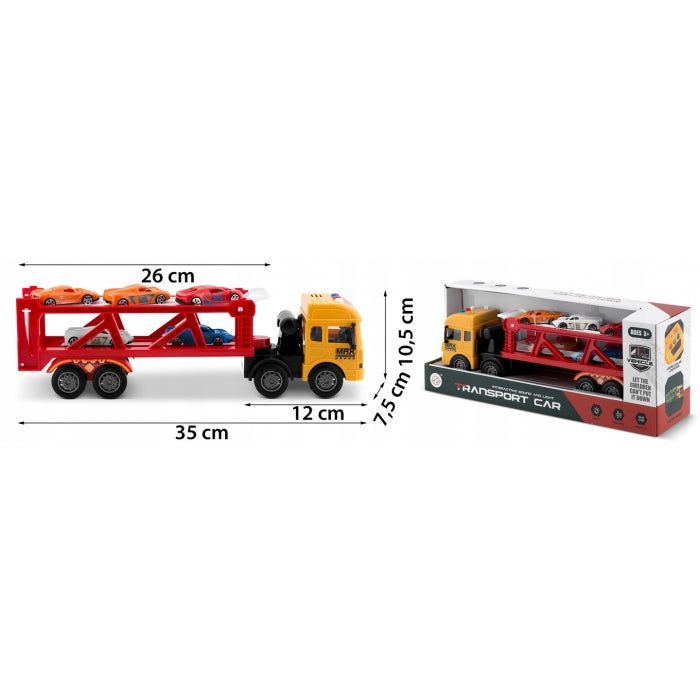 Camion de remorcare cu 5 masinute Ricokids RK-760