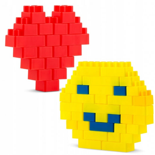 Blocuri mari tip lego, 300 bucati, Ricokids RK-761 - Multicolore