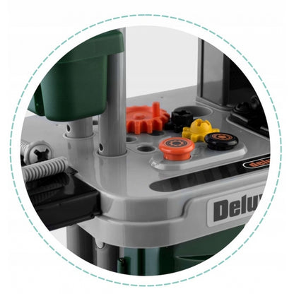 Atelier de lucru 3 in 1 cu unelte pentru copii Ricokids 772300 - Verde