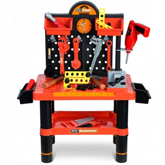 Atelier de lucru cu unelte pentru copii Ricokids 772500 - Rosu