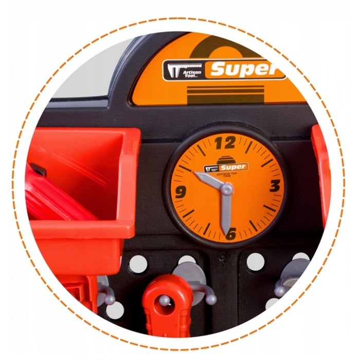 Atelier de lucru cu unelte pentru copii Ricokids 772500 - Rosu