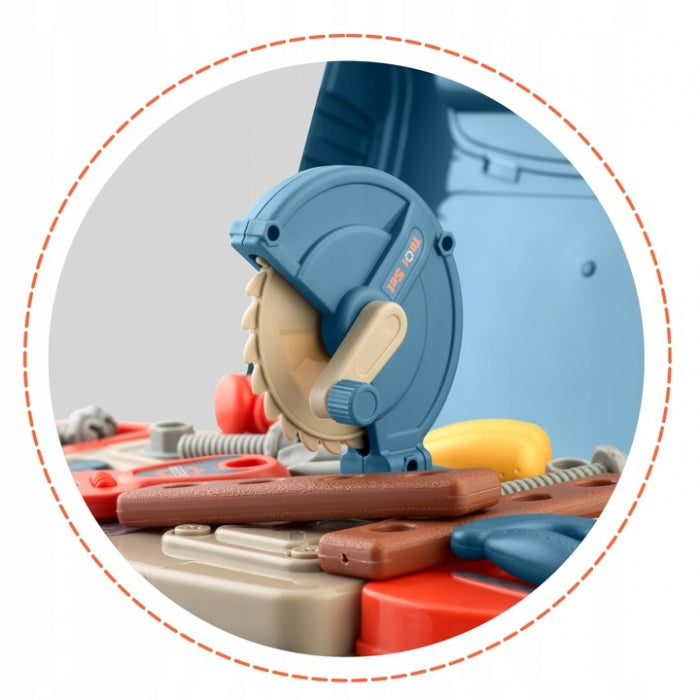 Mini atelier de lucru 3 in 1 cu unelte pentru copii Ricokids 772600