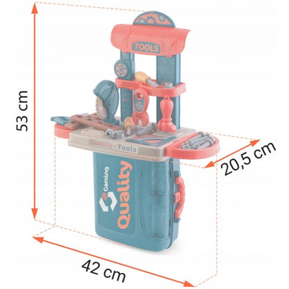 Mini atelier de lucru 3 in 1 cu unelte pentru copii Ricokids 772600