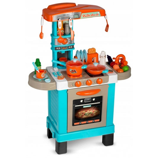 Bucatarie interctiva cu accesorii incluse Ricokids 773100 - Turcoaz