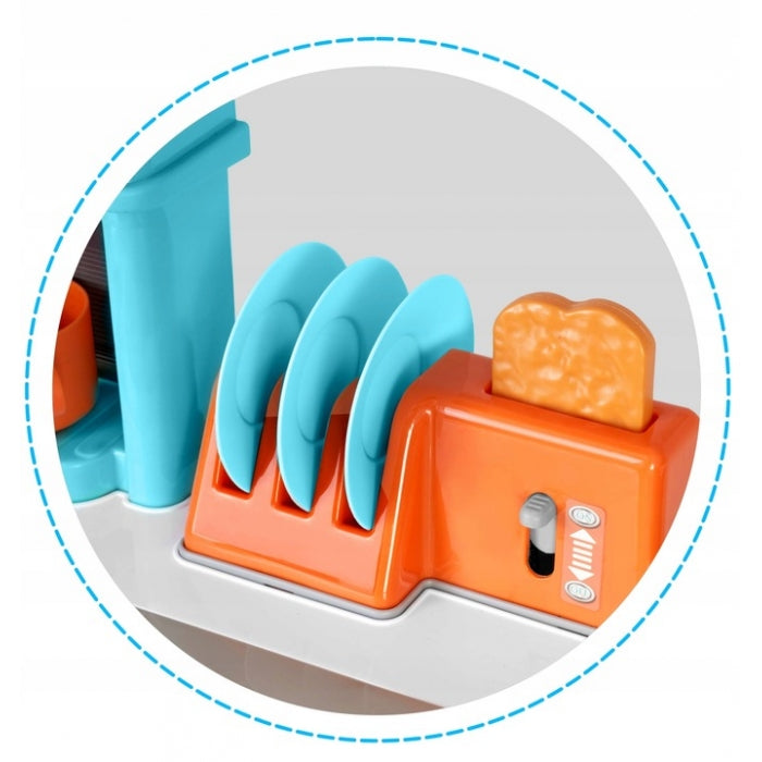 Bucatarie interctiva cu accesorii incluse Ricokids 773100 - Turcoaz