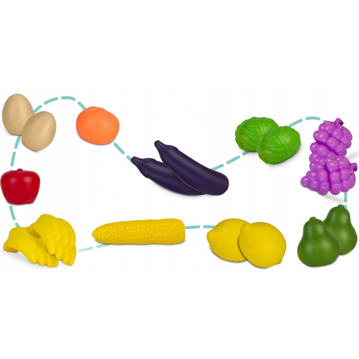 Cos de cumparaturi cu accesorii incluse Ricokids 773400 - Albastru