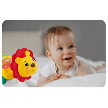 Jucarie interactiva in forma de leu cu pian Ricokids RK-740