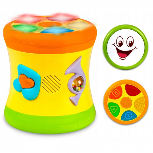Jucarie educativa in forma de toba cu diverse sunete Ricokids RK-742