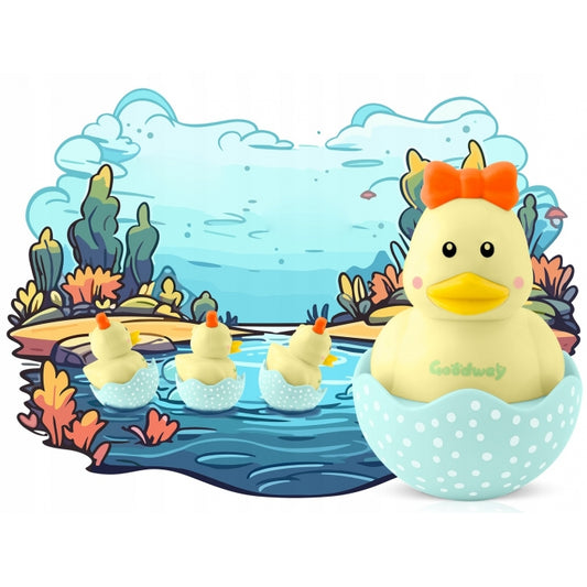 Ratusca pentru baie cu sunete Ricokids RK-743 - Galben