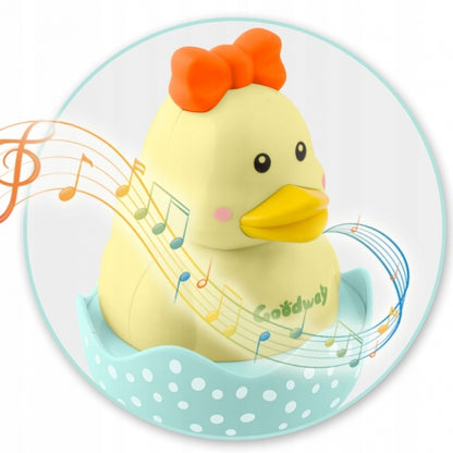 Ratusca pentru baie cu sunete Ricokids RK-743 - Galben