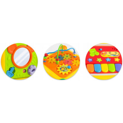 Cub educational cu blocuri, sunete si diverse activitati Ricokids RK-747