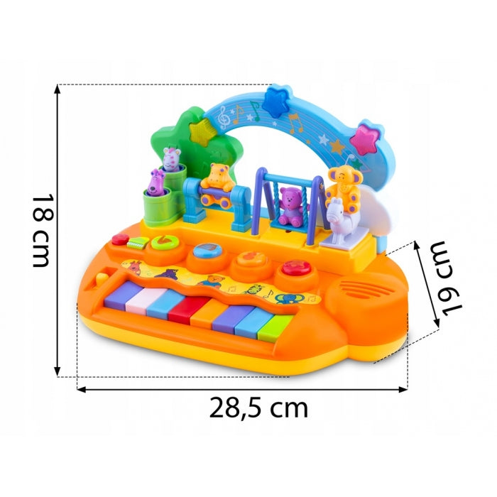 Jucarie educativa cu pian si lumini Ricokids RK-749