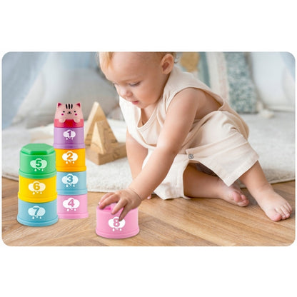 Jucarie pentru baie in forma de turn cu cifre Ricokids RK-752