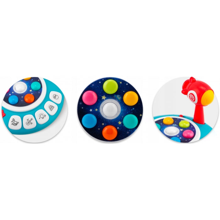 Jucarie educativa cu ciocan, sunete si lumini Ricokids RK-753