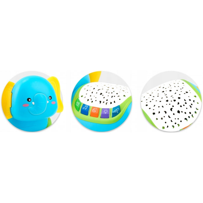 Proiector sub forma de elefant cu telecomanda Ricokids RK-755