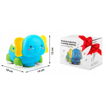 Proiector sub forma de elefant cu telecomanda Ricokids RK-755