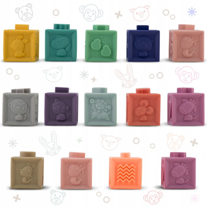 Jucarie pentru baie cu diverse forme Ricokids RK-756