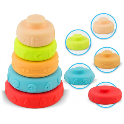 Jucarie pentru baie cu diverse forme Ricokids RK-756