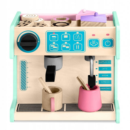Jucarie interactiva din lemn, coffee shop, Ricokids 785100 - Mint