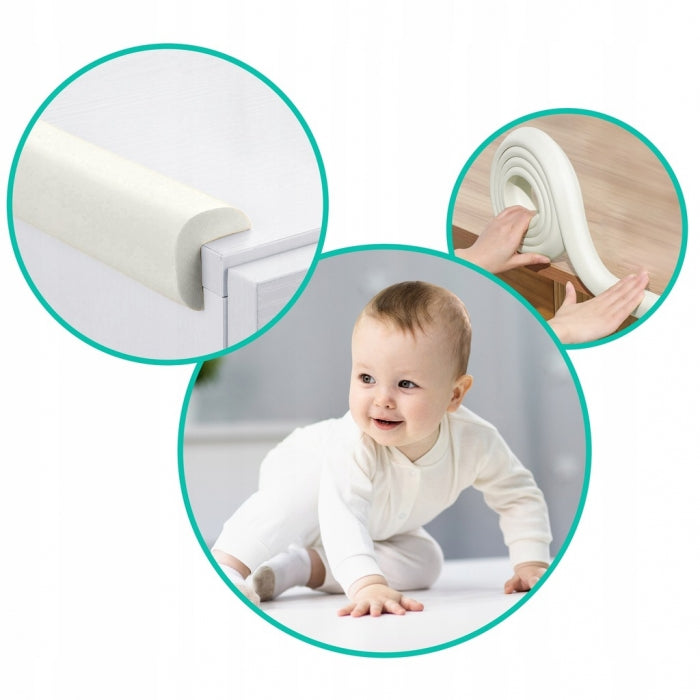 Banda de protectie din spuma 2 m Ricokids 798700 - Alb