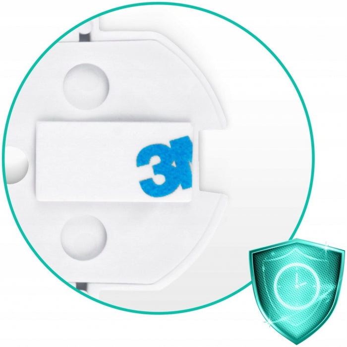 Protectii pentru priza, 10 bucati, Ricokids 798500 - Alb