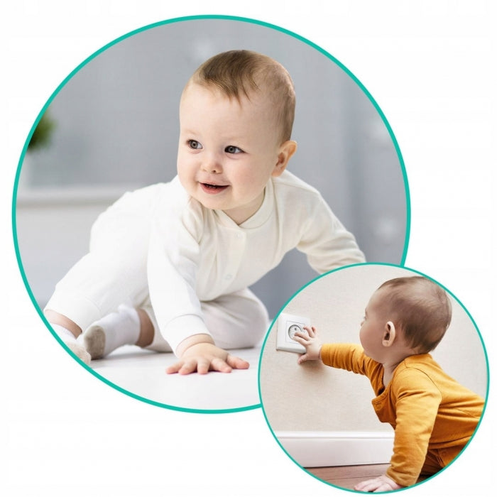 Protectii pentru priza, 10 bucati, Ricokids 798500 - Alb