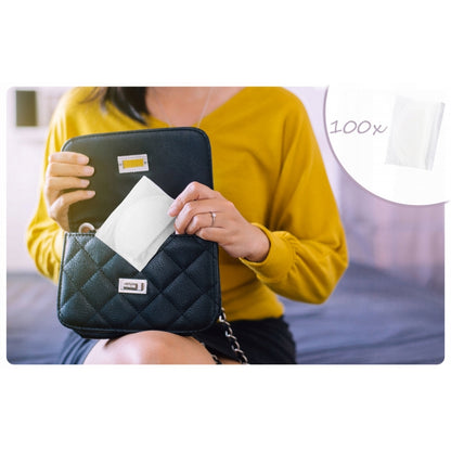 Tampoane pentru sani ultra absorbante, 100 bucati, Berdsen BL-911