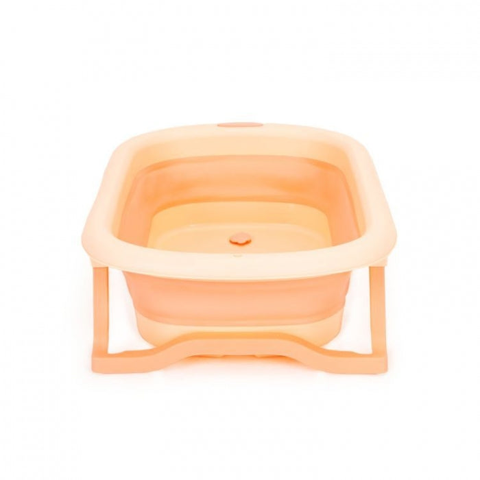 Cadita de baie cu dop de scurgere Ecotoys HA-B37 - Roz