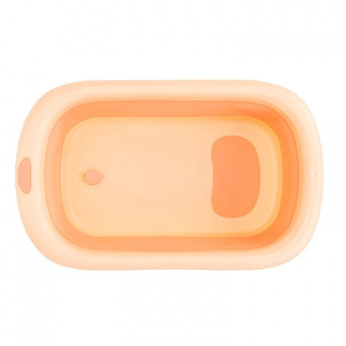 Cadita de baie cu dop de scurgere Ecotoys HA-B37 - Roz