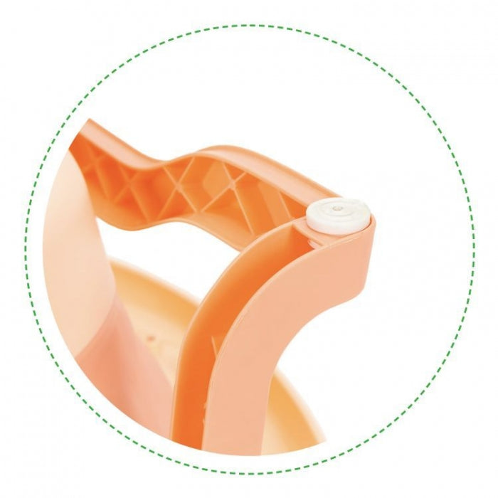 Cadita de baie cu dop de scurgere Ecotoys HA-B37 - Roz