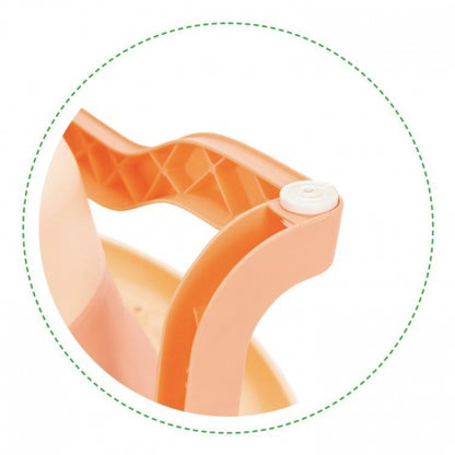 Cadita de baie cu dop de scurgere Ecotoys HA-B37 - Roz