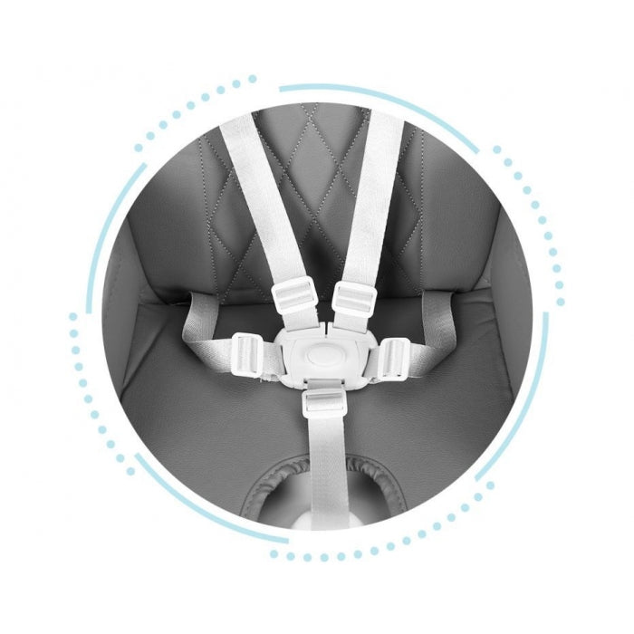 Scaun de masa 3 in 1 pentru copii Ecotoys HA-009 - Gri