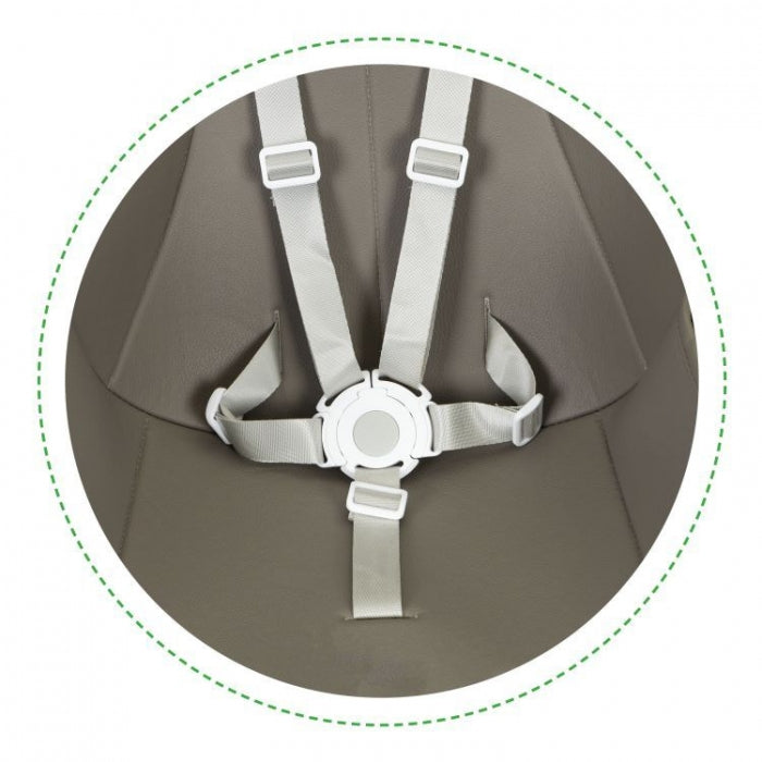 Scaun de masa 2 in 1 pentru copii Ecotoys HA-018 - Gri