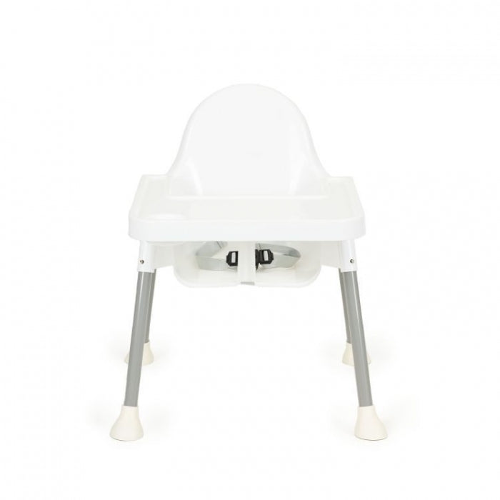 Scaun de masa 2 in 1 pentru copii Ecotoys HA-007 - Alb