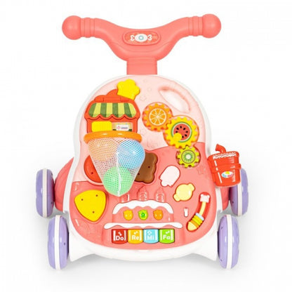 Antemergator educational 2 in 1 Huanger HE0815 - Alb cu roz