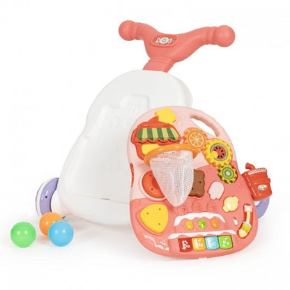 Antemergator educational 2 in 1 Huanger HE0815 - Alb cu roz