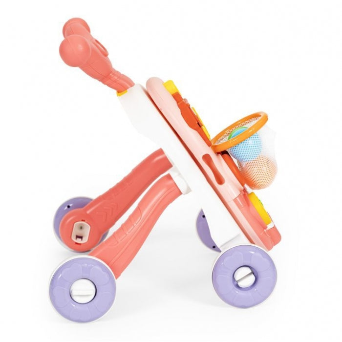 Antemergator educational 2 in 1 Huanger HE0815 - Alb cu roz